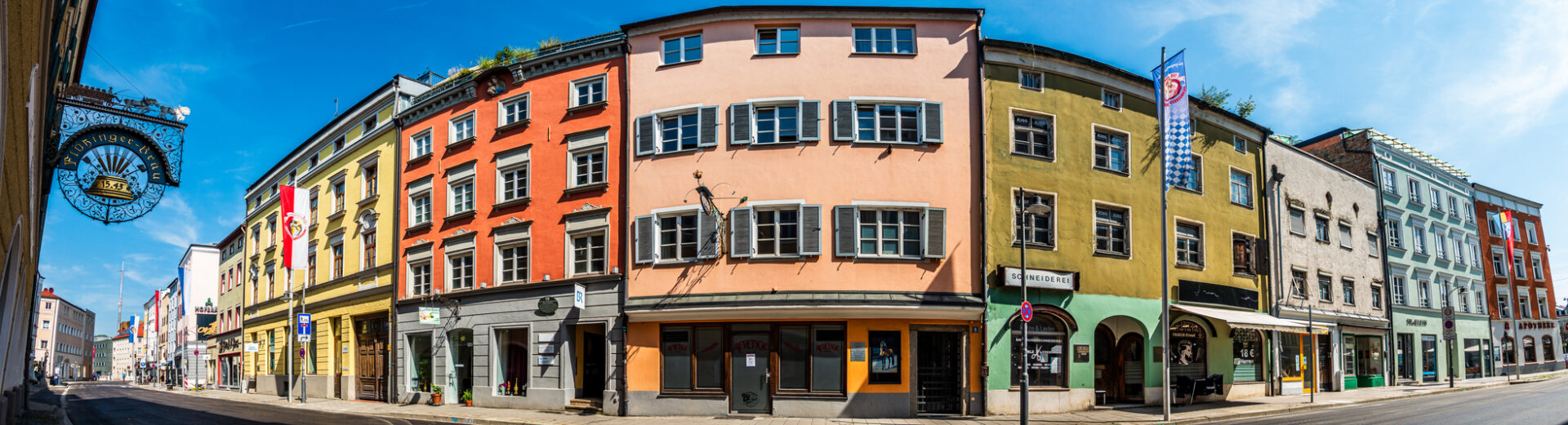 Bauen in Rosenheim – historische Altbauten in der Innenstadt