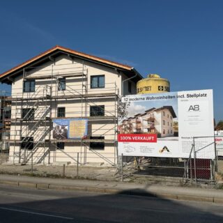 Bauprojekt Westerndorf – Mehrfamilienhaus im Bau, Aktivbau (Bild 2)